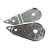 Belt cover bottom plate LT - rear part - Silver