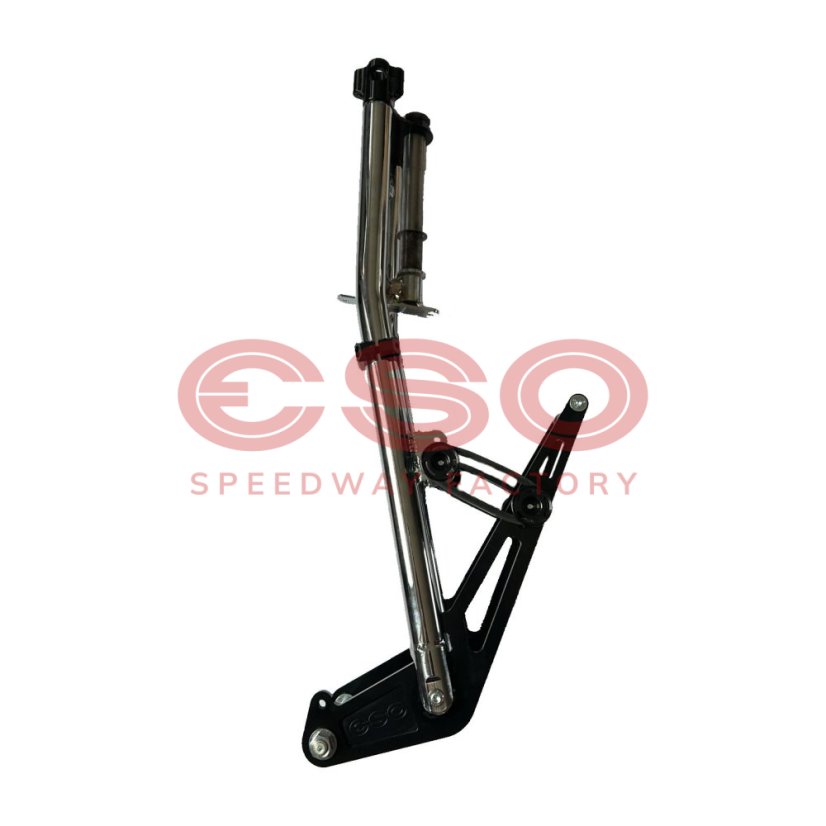 ESO Front fork 889 Fixed Chrome + Black