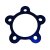 Rear wheel cover ring M8 Blue