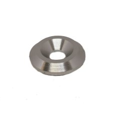 Washer 8 - beveled - Silver