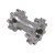 JAWA Front wheel hub 36holes Silver