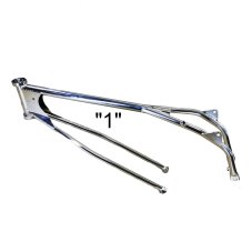 ESO Middle frame No.1 Chrome with spacer and bearing