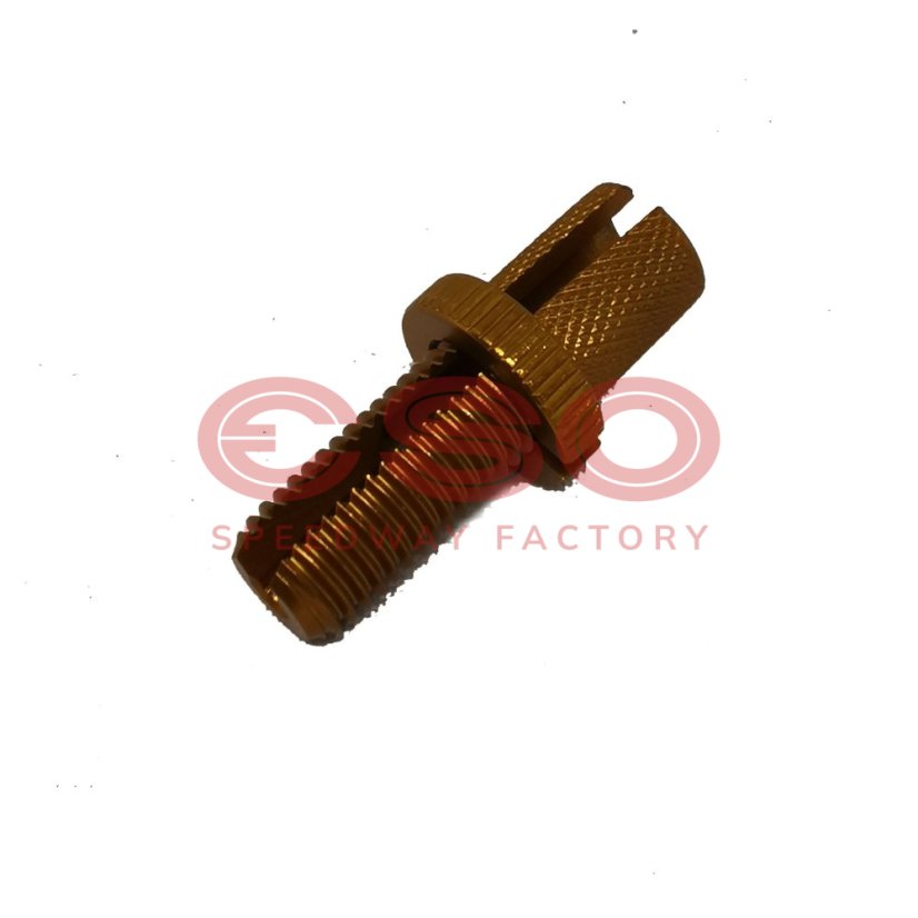 Adjuster screw for throttle Gold Adjuster screw for throttle Gold