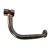 LT Right footrest - 115mm - without grooving