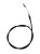 DUGARD Clutch cable with screw regulation