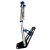 ESO Front fork 889 Fixed Chrome + Black + Blue