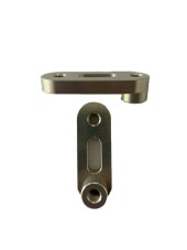 Exhaust pipe retainer Silver