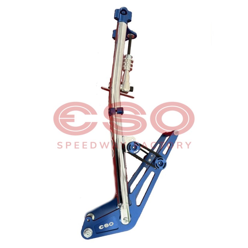 ESO Front fork 889 Adjustable Chrome + Blue