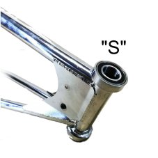 ESO Middle frame reduced Chrome with spacer and bearing