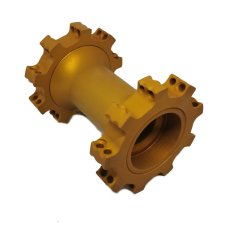 JAWA Front wheel hub 36holes Gold
