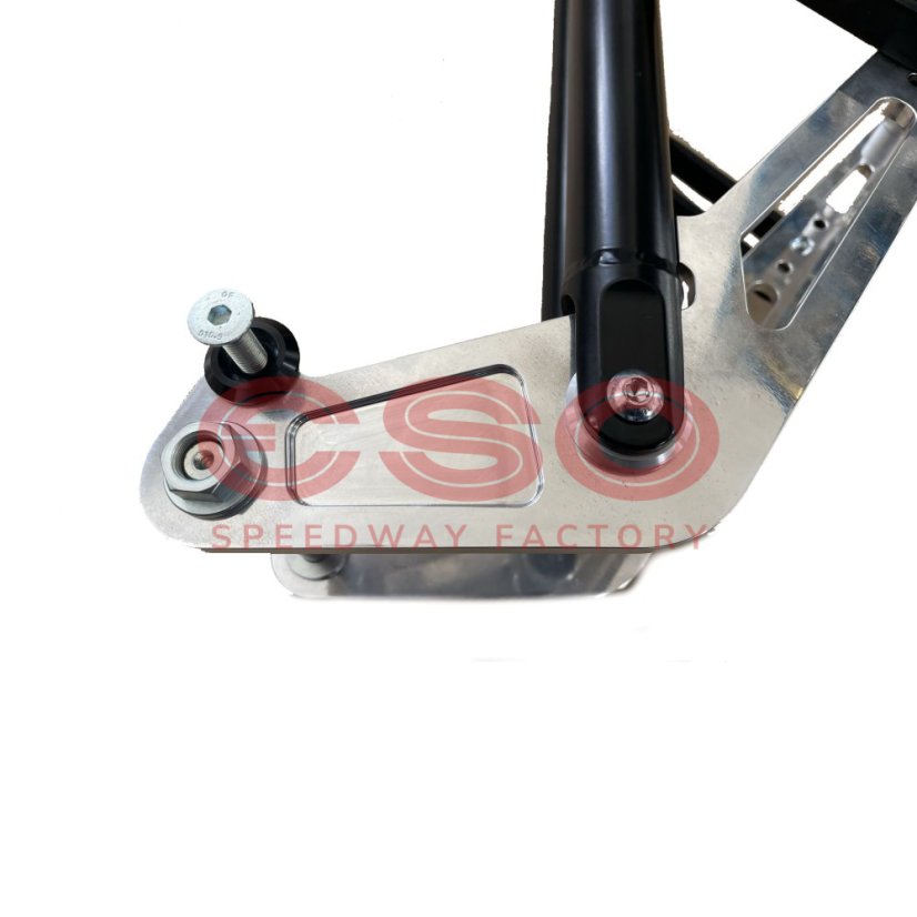 ESO Front fork 889 Fixed Black + Silver