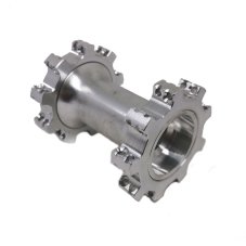 JAWA Front wheel hub 36holes Silver