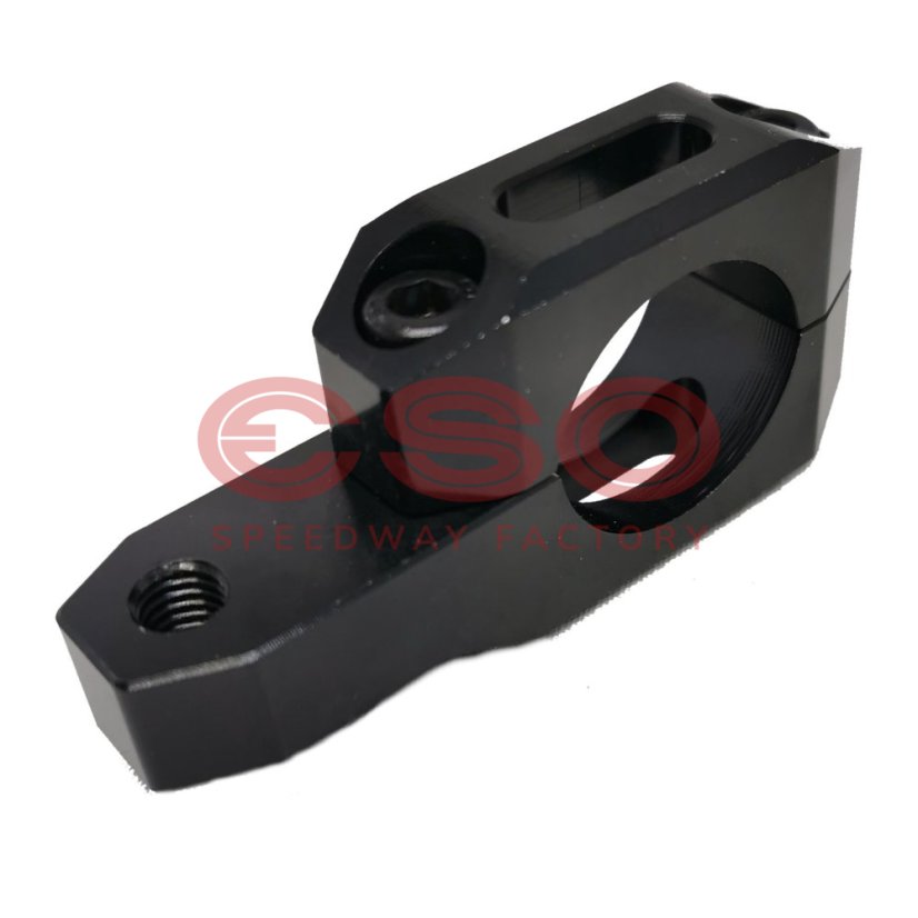 Damper bracket for fork 871 Black