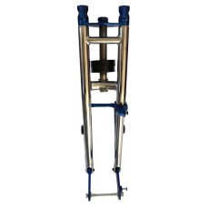 ESO Front fork 889 Fixed Chrome + Blue