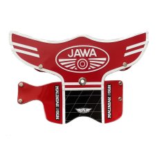 JAWA Fork cover Red/Black