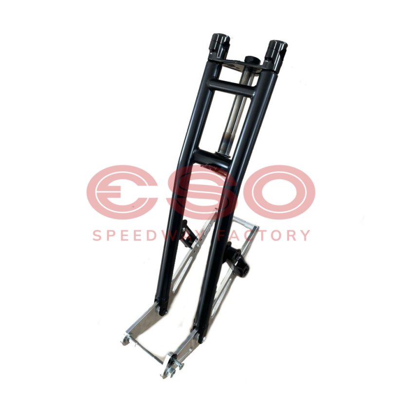 ESO Front fork 889 Fixed Black + Silver