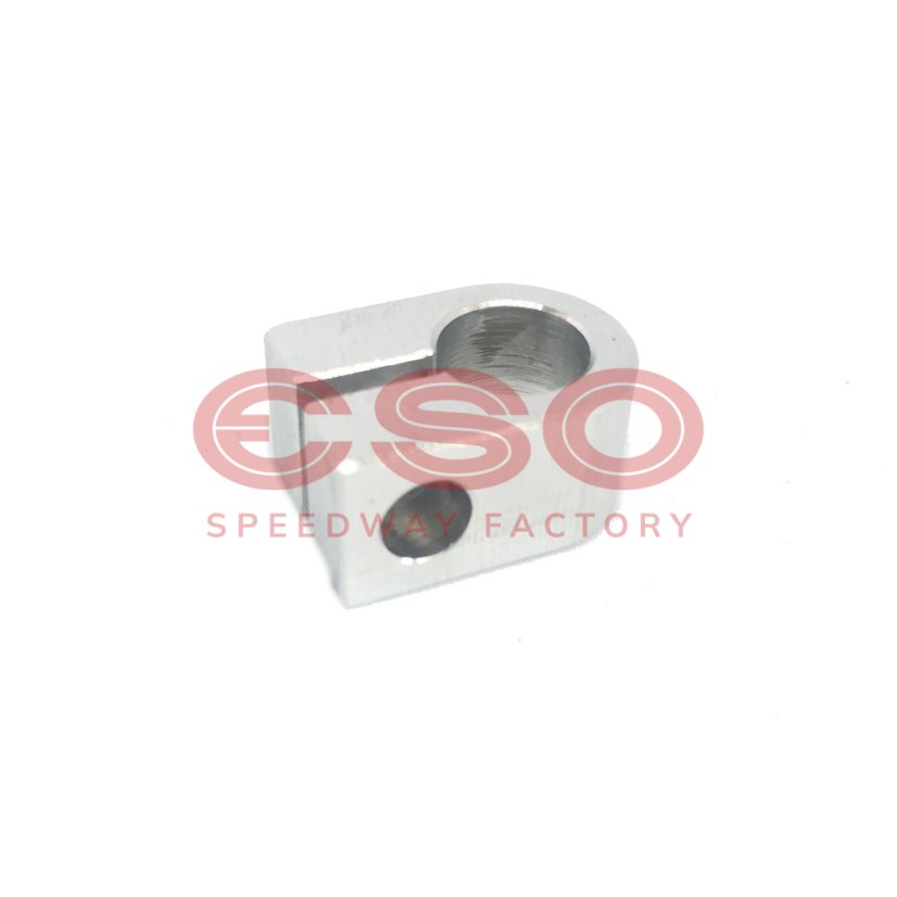 Clip for tube for upright engine