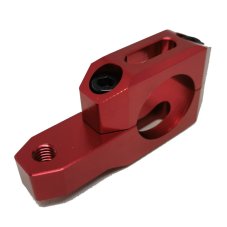 Damper bracket for fork 871 Red
