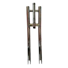 ESO Front fork 889 Fixed H-section Chrome