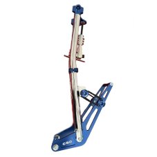 ESO Front fork 889 Adjustable Chrome + Blue