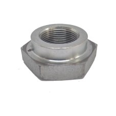 Engine shaft hub nut