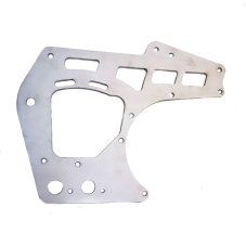 LT Engine plate for Belt - Silver