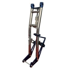 ESO Front fork 889 Adjustable Chrome + Blue