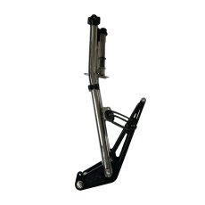 ESO Front fork 889 Fixed Chrome + Black