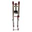 ESO Front fork 889 Fixed Chrome + Red