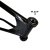 ESO Middle frame No.1 Black with spacer and bearing